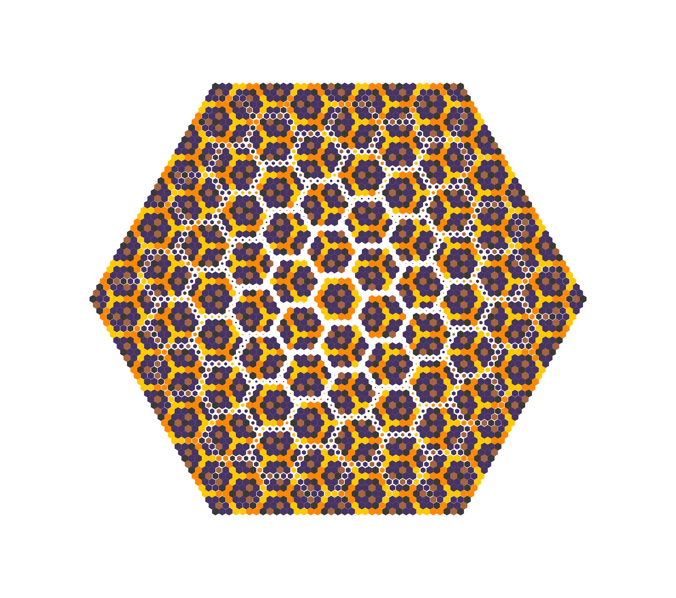 'Data Mined', Pochoir Print