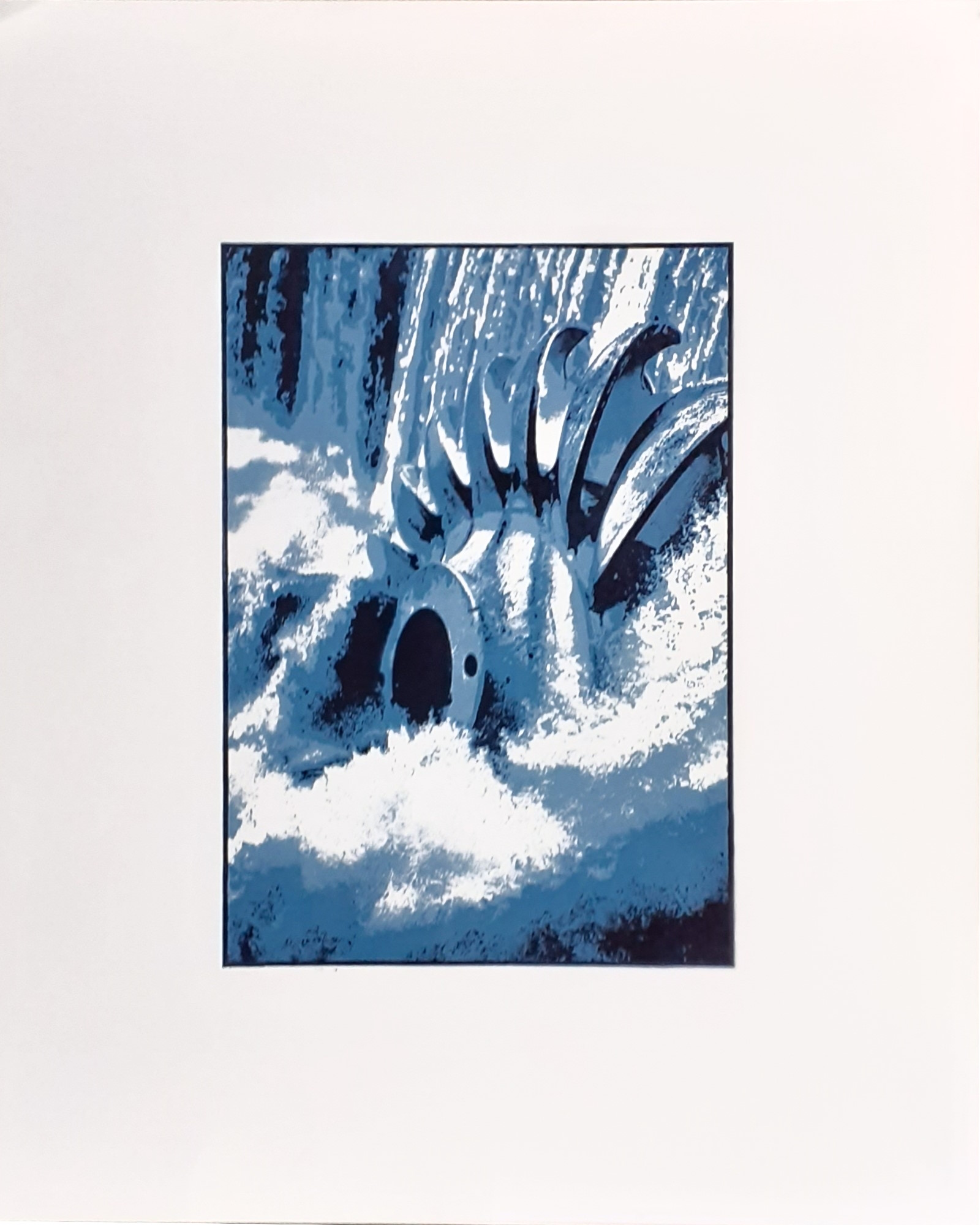 'Hydropower_II', Photopolymer Plate Print