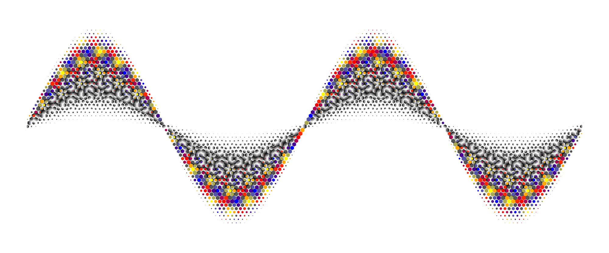 'Wave 2', Digital Print